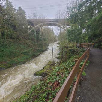 Deschutes River Walking Path Tumwater